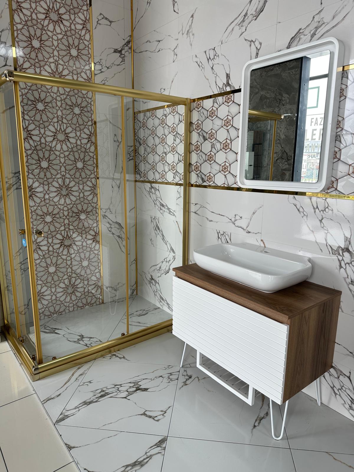 Country Çekmeceli Banyo Dolabı