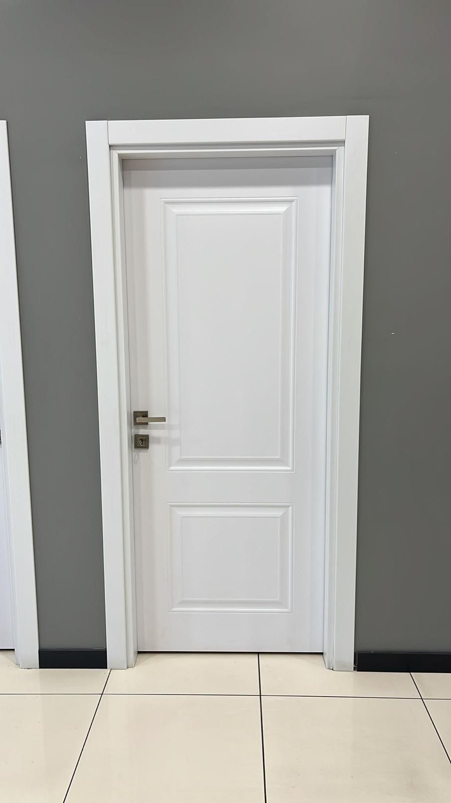 Beyaz İki Panelli Kapı