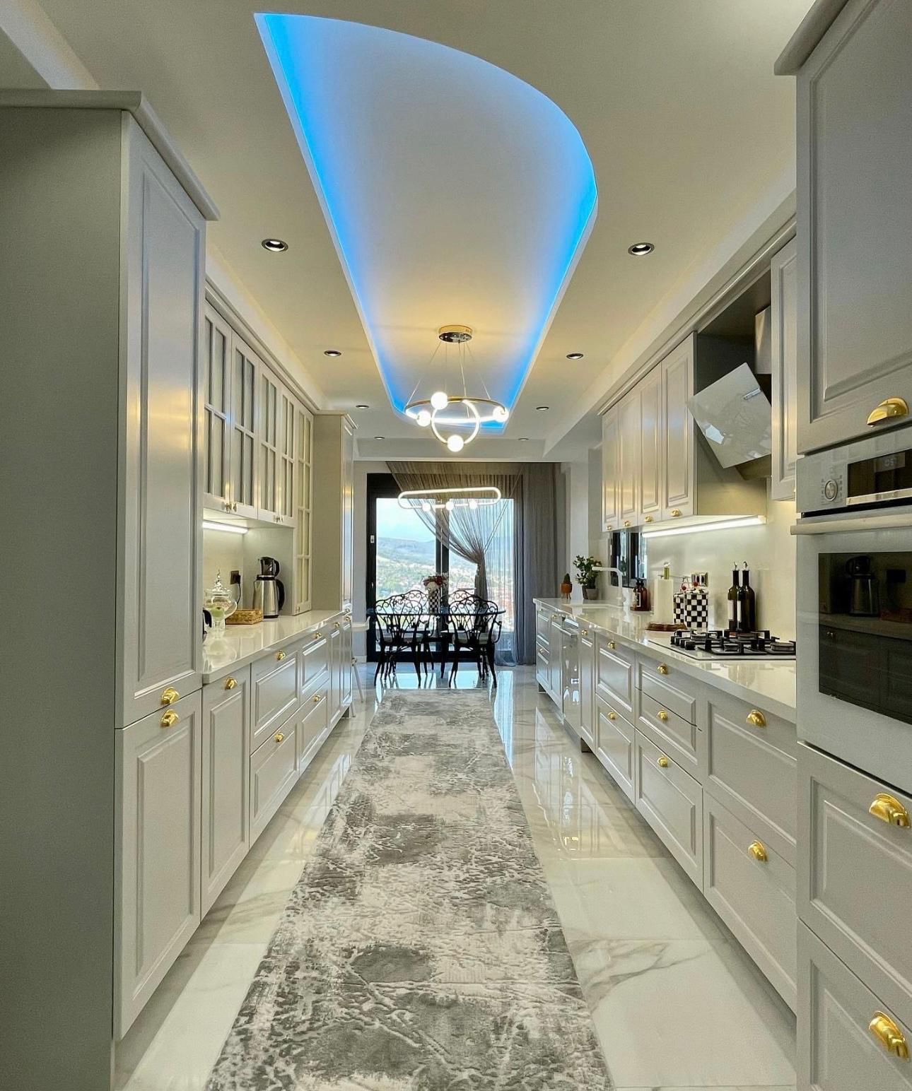 Country Klasik Beyaz Mutfak